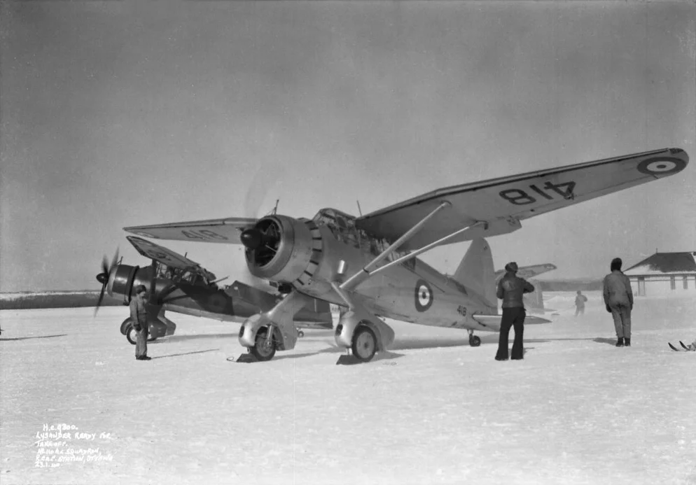 A RCAF Lysander II of no. 418.