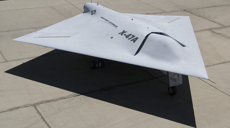 The X-47 is the US Navy's attempt at an unmanned vehicle.