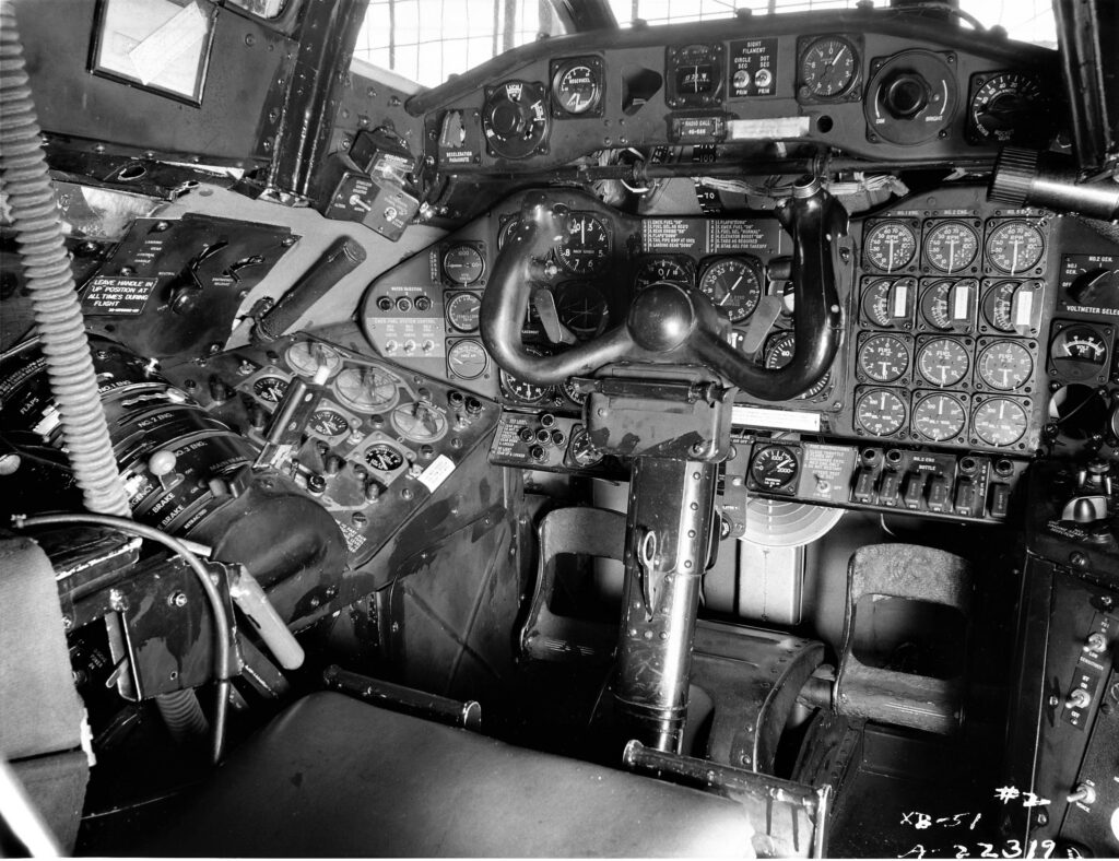 XB-51 cockpit.