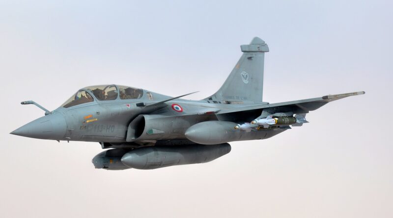 A French Air Force Rafale B during Operation Serval in Mali, 2013.