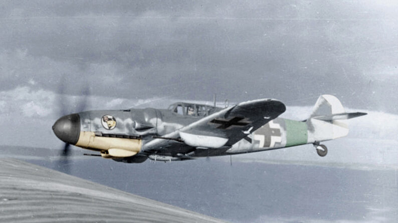 A Bf 109 G-6 of JG 52.