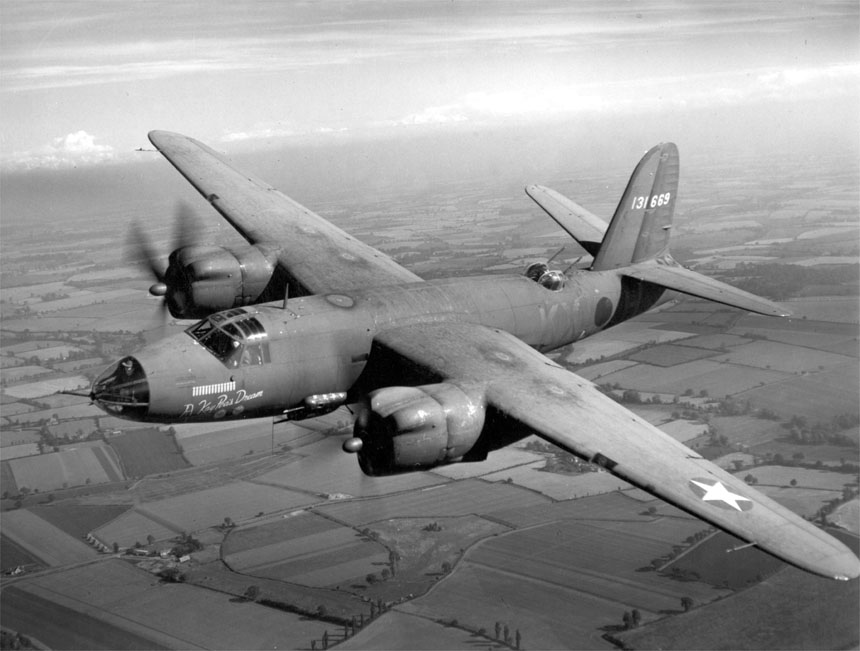 The B-26 was used in many theatres of war.