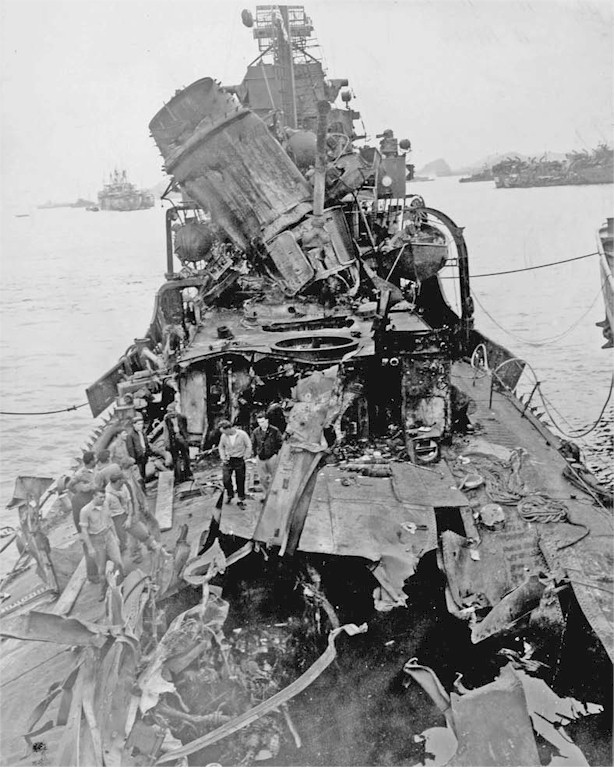 The damage kamikaze attacks could do were staggering.