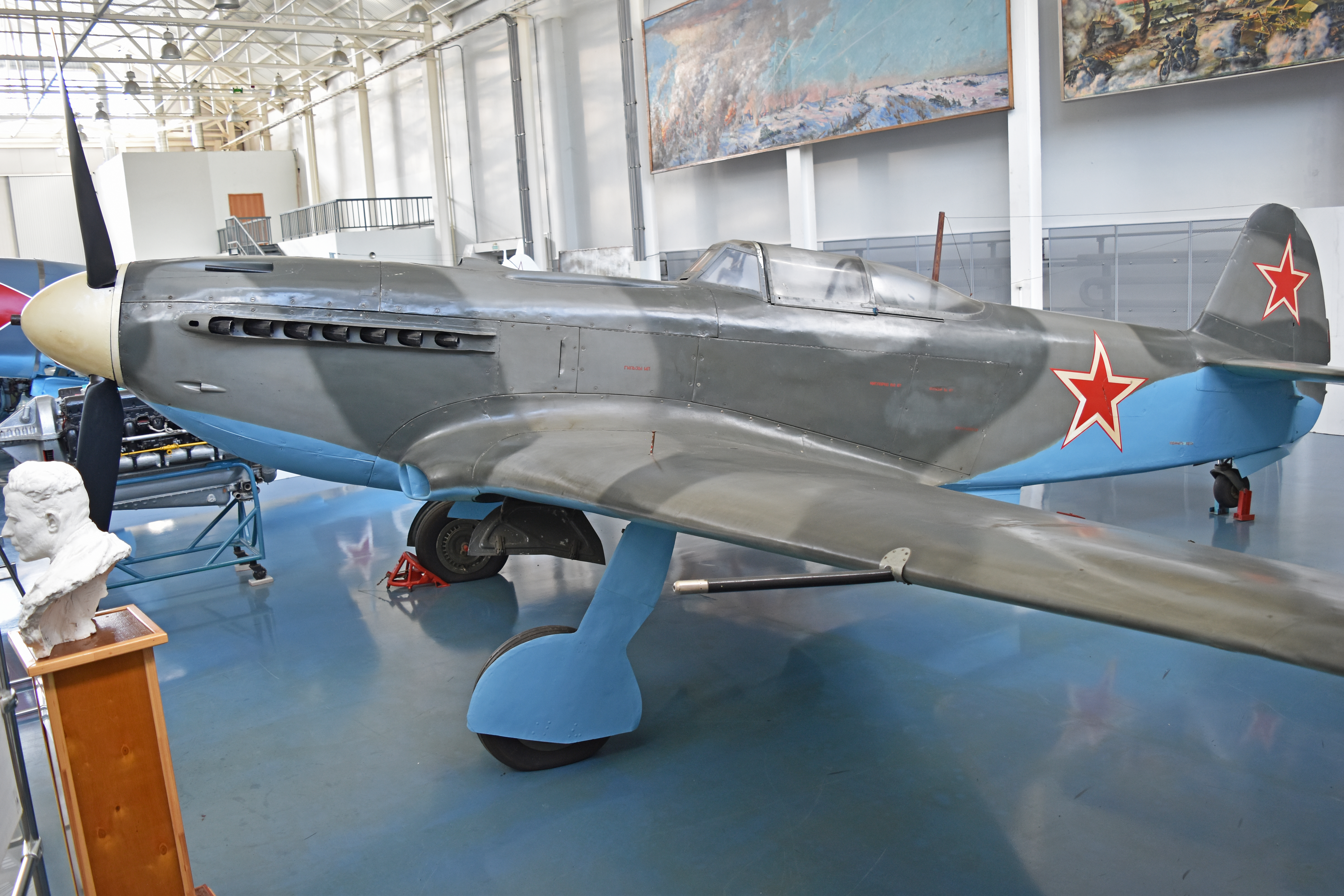 The Yak-9 had multiple upgrades over the course of the war. 