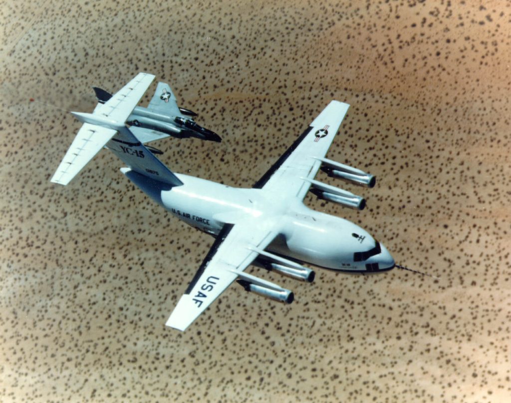 The early YC-15.