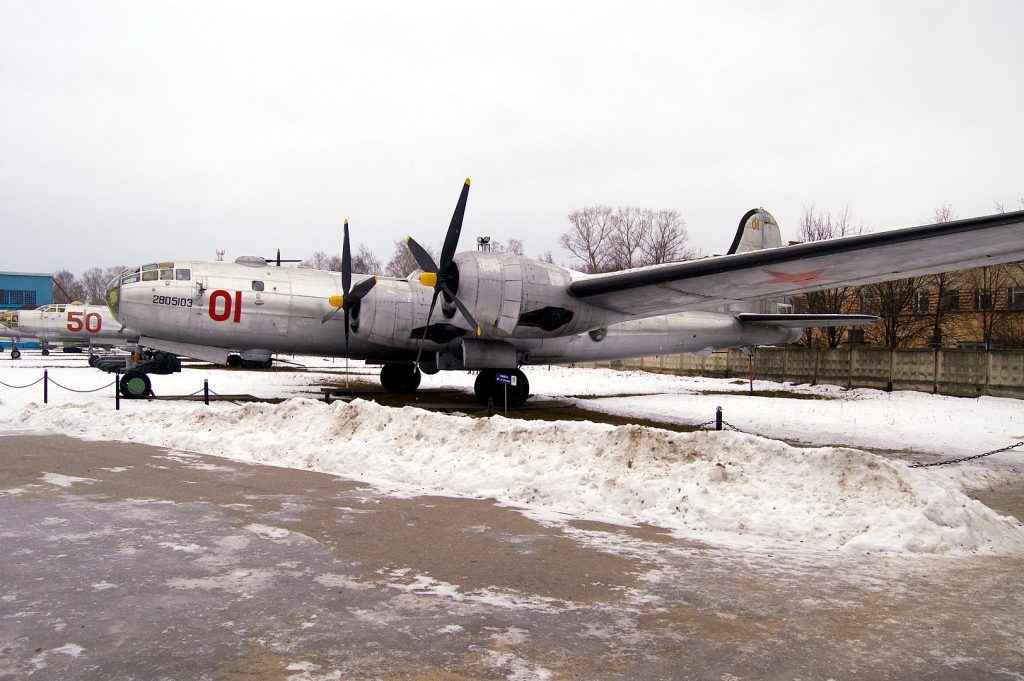 Almost 850 Tu-4s were built and many survive as museum pieces today. Photo credit - Monino Maarten CC BY 2.0.