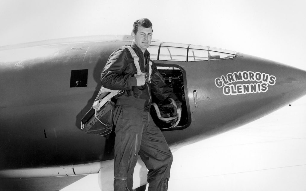 Yeager and the X-1.