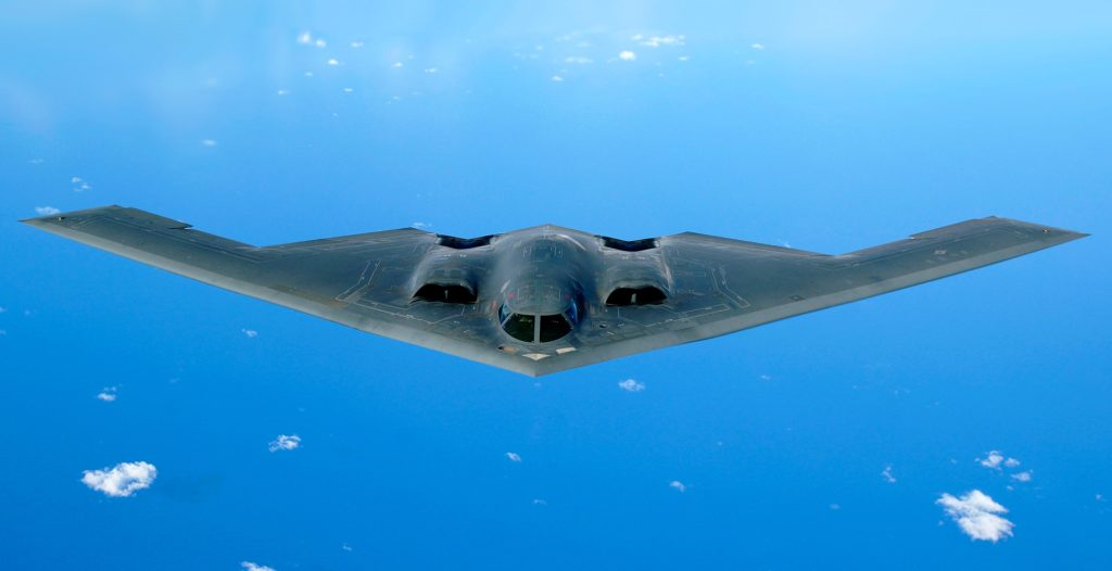 The B-2 is a perfect example of a modern flying wing design.