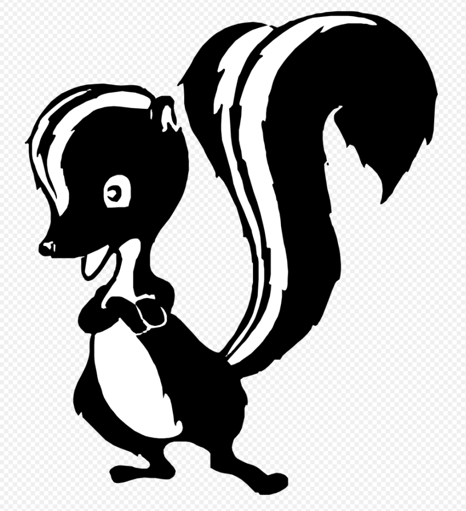 The Skunk Works logo.