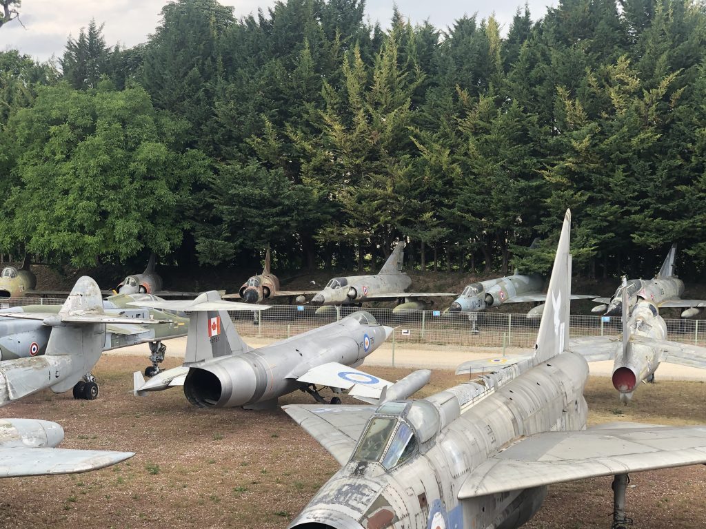 Some rare aircraft live here, including an F-104 and EE Lightning.