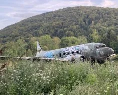 abandoned C-47 in croatia