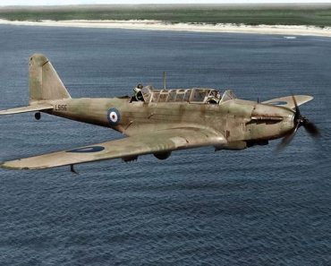 Fairey Battle in flight