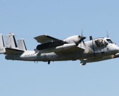 OV-1 Mohawk in flight.