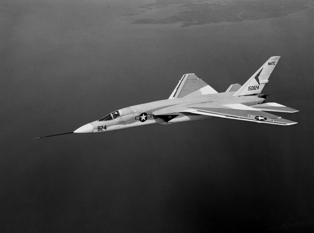 RA-5C Vigilante in flight in 1963.