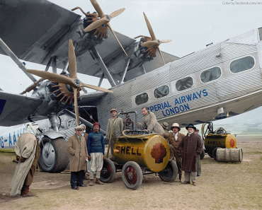 The beautiful the Handley Page H.P.42 and H.P.45 were four-engine biplane airliners designed and manufactured by British aviation company Handley Page