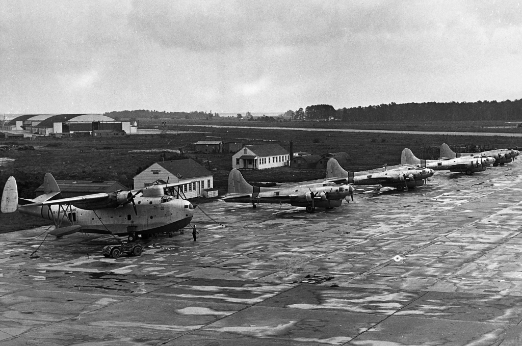 51st Rescue Squadron SB-17s Narsarsuaq Air Base Greenland B-17G-110-BO Fortress 43-39362 visible
