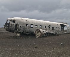 C-117 wreckage on Iceland.