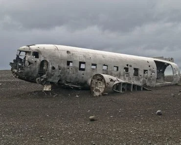C-117 wreckage on Iceland.
