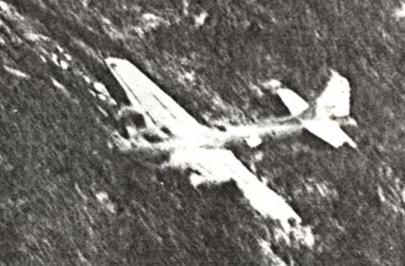 41-2446 B-17E from above.