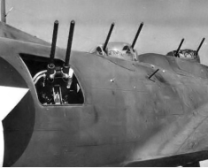 With its added guns and triple load of ammunition the YB-40 was ungainly, bulky, tail-heavy and unmaneuverable – the whole nine yards and more.