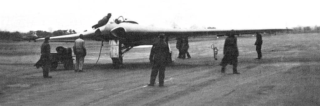 The IX V-2 during preflight checkout