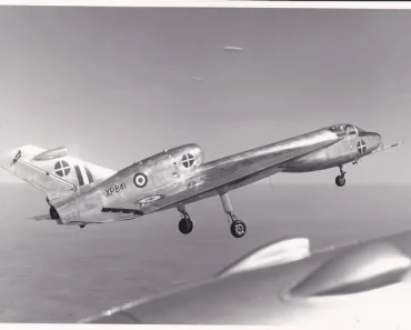 The Handley page HP.115 a testbed for the low speed capabilities of the future Concorde.
