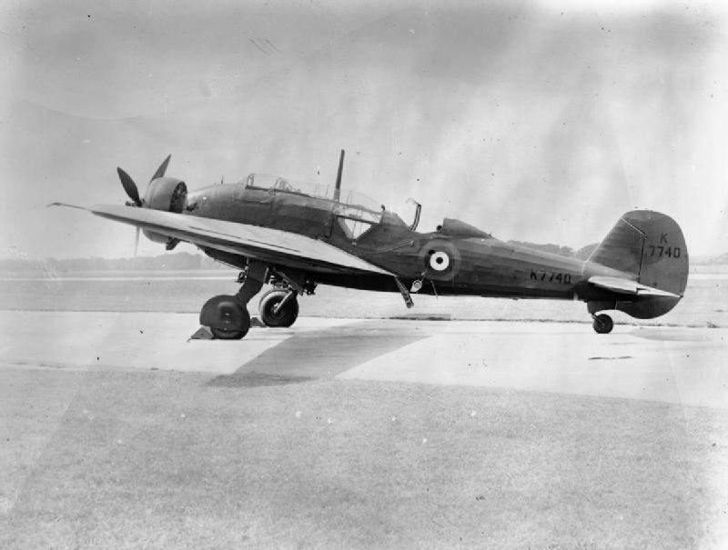 Wellesley Mark I, K7740, of the Torpedo Development Unit, at Gosport, Hampshire, following conversion for tests as a torpedo-bomber.