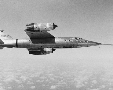 Breakthrough in Speed: The VJ 101C X-1 prototype broke the sound barrier, a first for a VTOL aircraft.