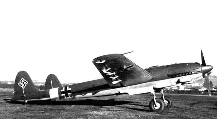 The SM.92 was bigger than the P-38. A fairly large fighter already.