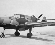 The prototype Fokker D.XXIII on the runway in 1939.