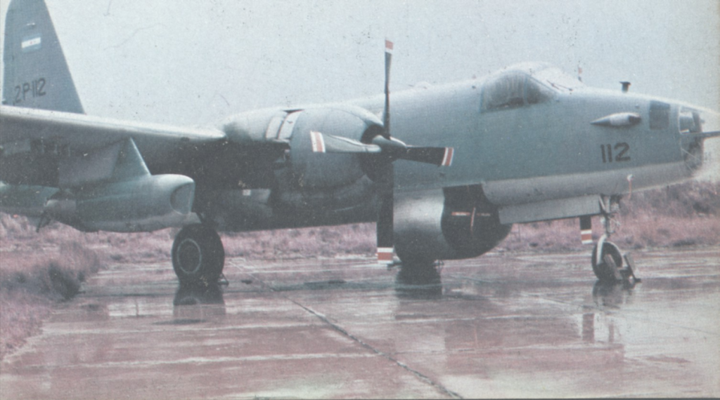 The Argentine Navy SP-2H that tracked HMS Sheffield