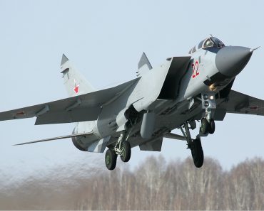 The MiG-31 Foxhound. Photo credit - Dmitriy Pichugin GFDL 1.2.