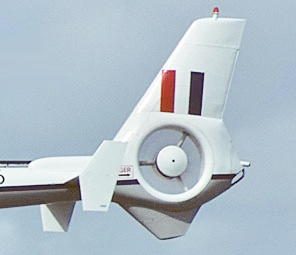 A closeup of the fenestron tail rotor on the final production mode. Photo credit - FOX 52