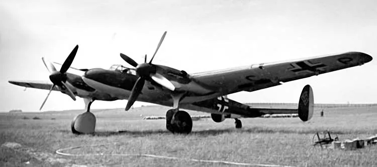 Only three Me 261 aircraft were built.
