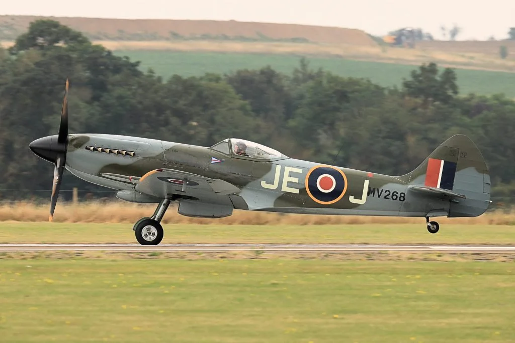 You can see the extended nose of the later Griffon engine aircraft. Photo credit - Airwolfhound CC BY-SA 2.0.