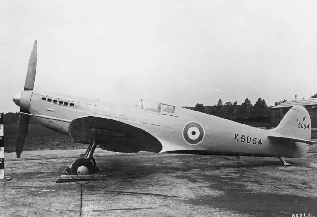 The prototype Spitfire.