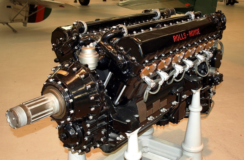 The Rolls Royce Kestrel.