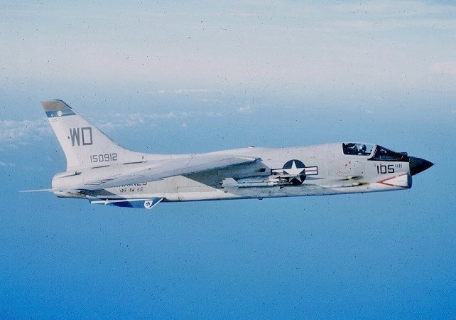 The F-8 had a long career with over 40 years of service.