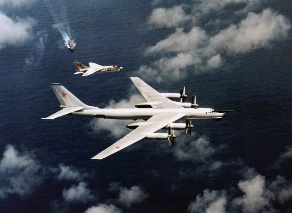 Western Forces have been intercepting Tu-95s for over 60 years. 