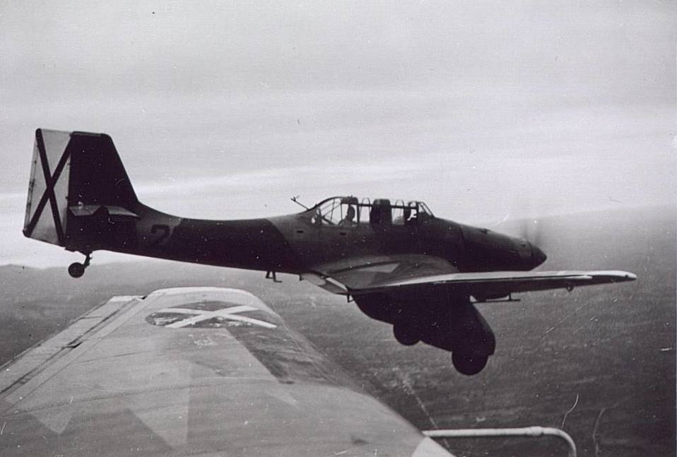 A Ju 87 of the Condor Legion.