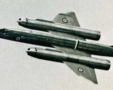 Bristol 188 in flight.